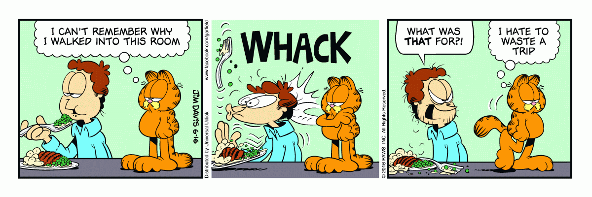 Garfield, June 16, 2016