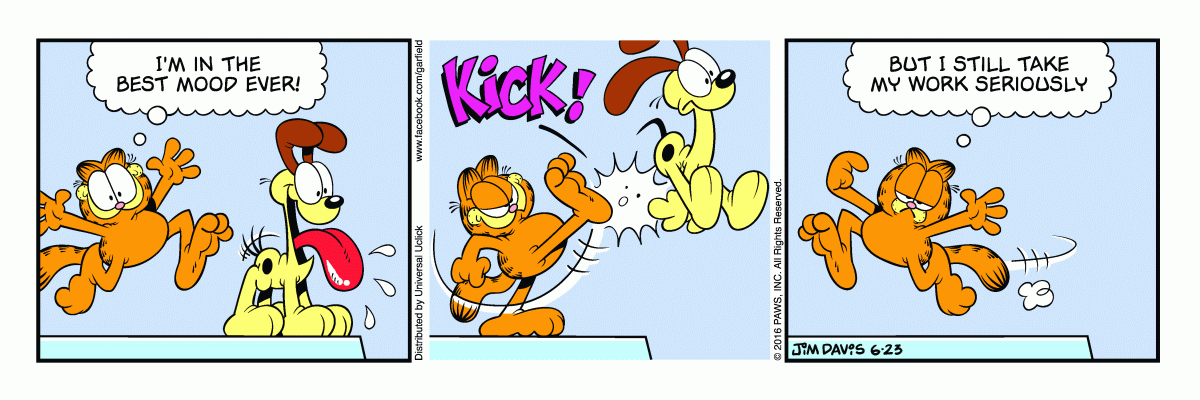 Garfield, June 23, 2016