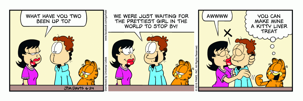 Garfield, June 24, 2016