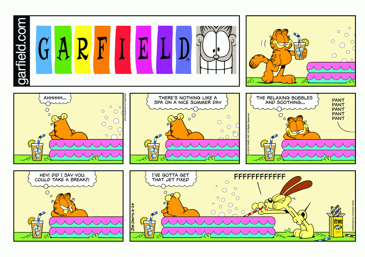Garfield, June 26, 2016