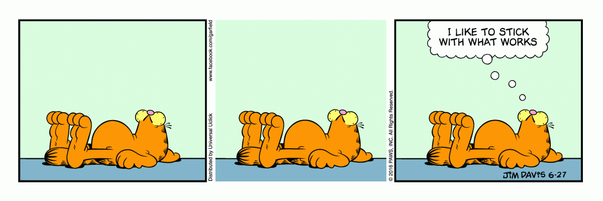 Garfield, June 27, 2016