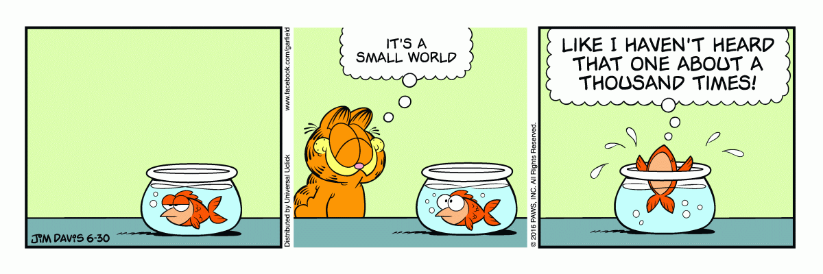 Garfield, June 30, 2016