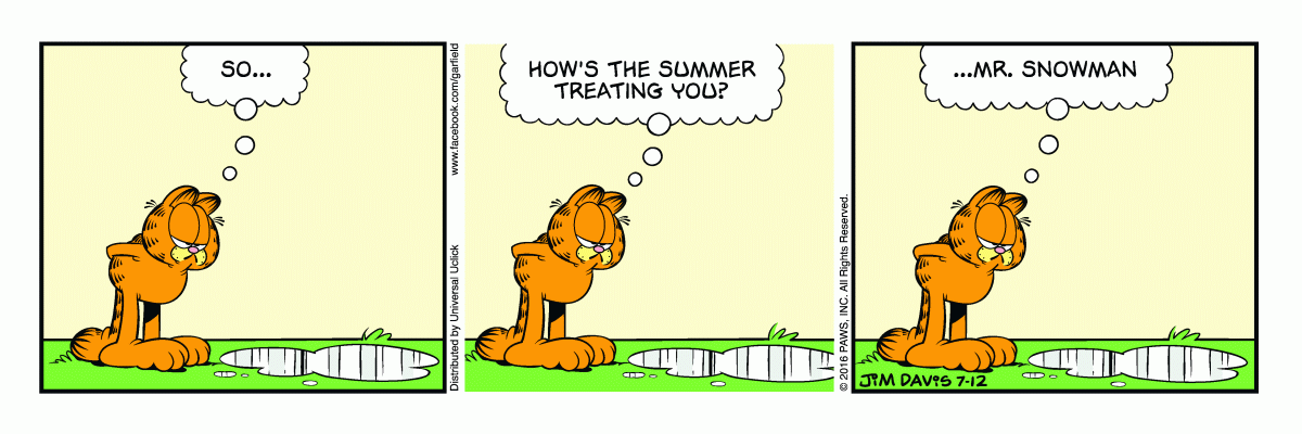 Garfield, July 12, 2016