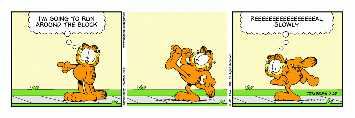 Garfield, July 25, 2016