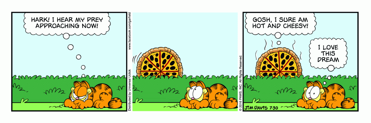 Garfield, July 30, 2016