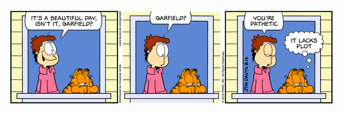 Garfield, August 16, 2016