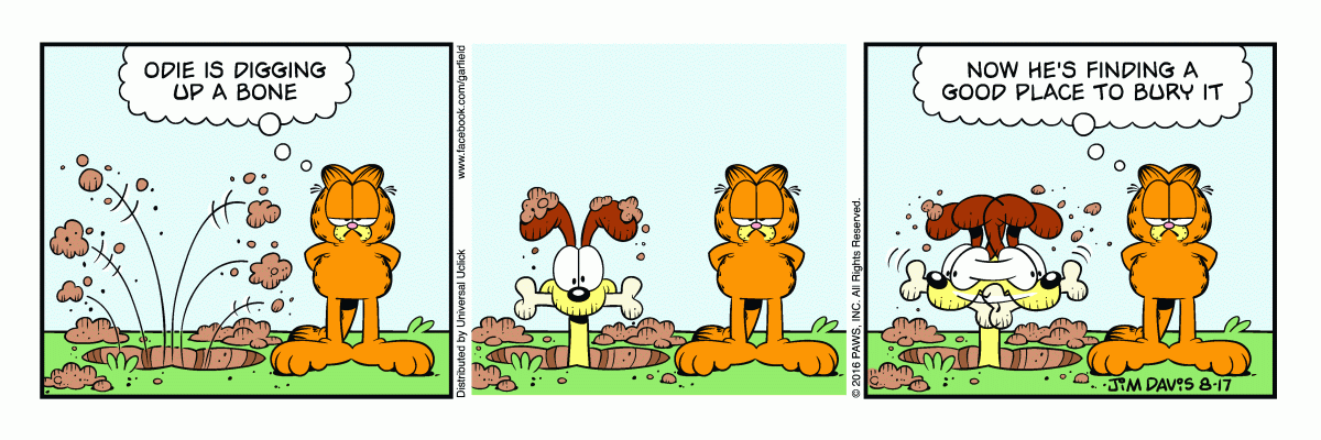 Garfield, August 17, 2016