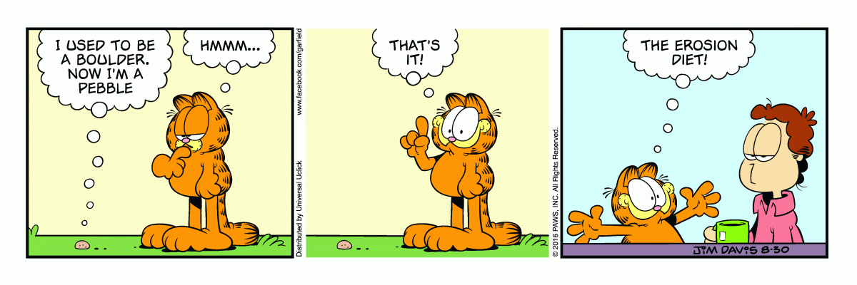 Garfield, August 30, 2016