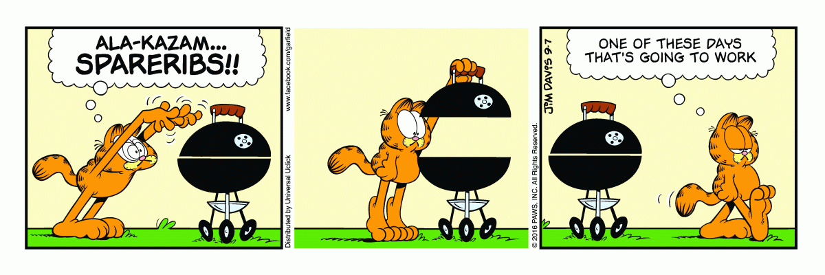 Garfield, September 7, 2016