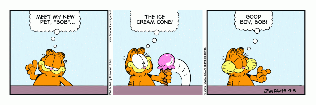 Garfield, September 8, 2016