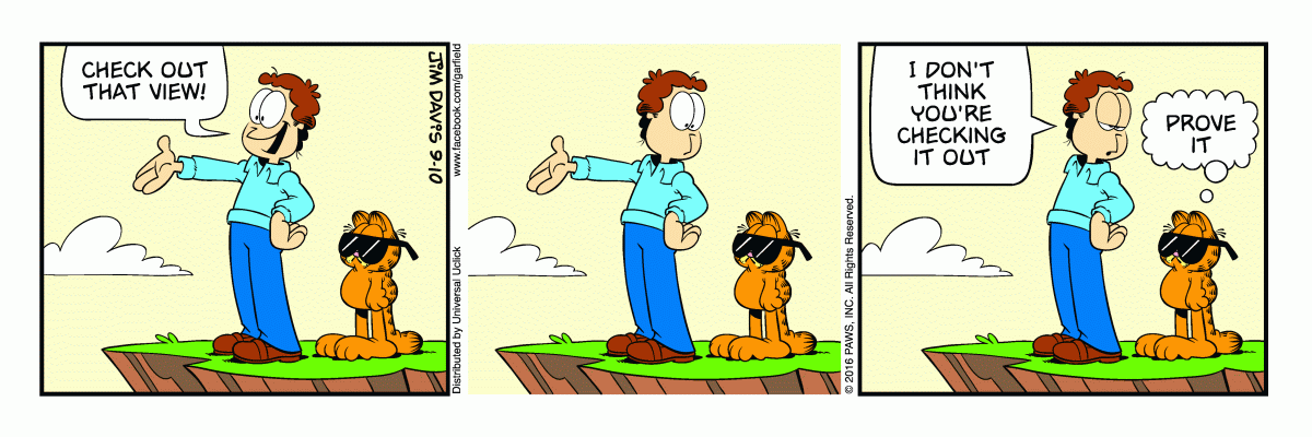 Garfield, September 10, 2016
