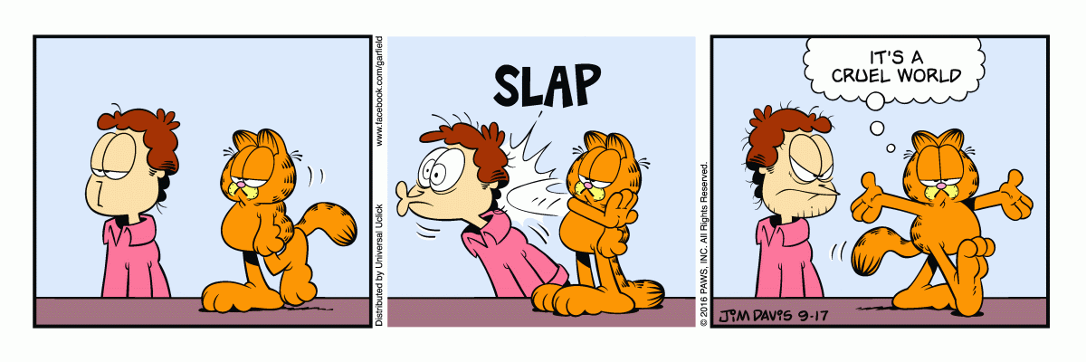 Garfield, September 17, 2016