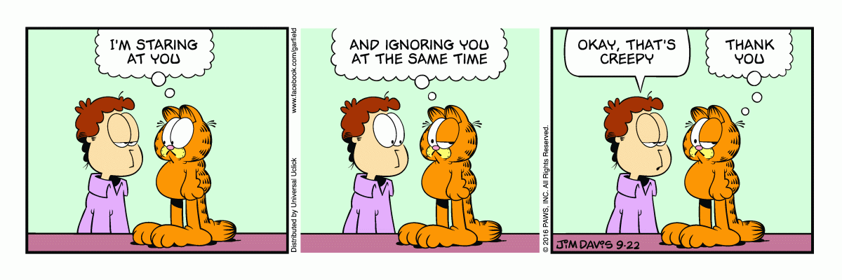 Garfield, September 22, 2016