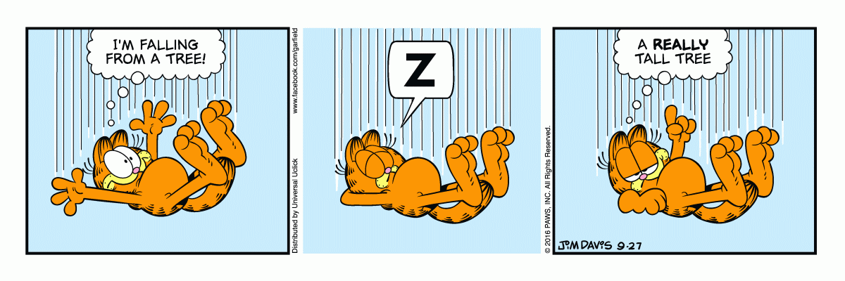 Garfield, September 27, 2016