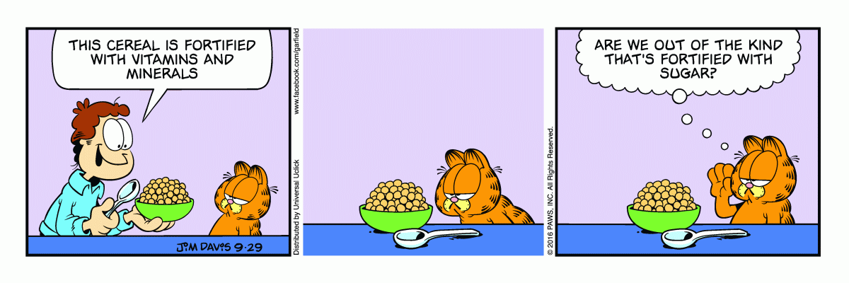 Garfield, September 29, 2016