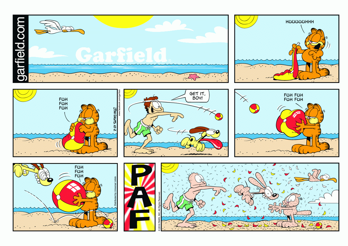 Garfield, October 2, 2016