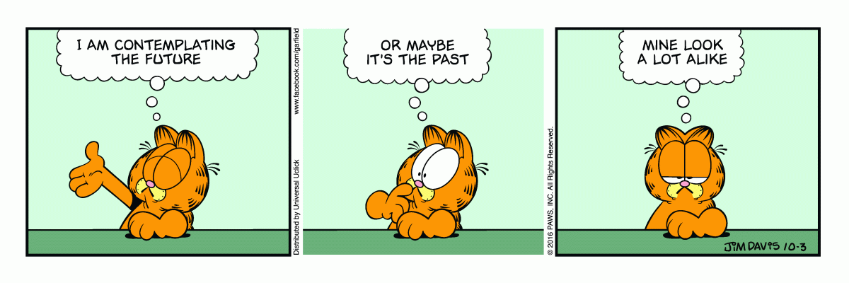 Garfield, October 3, 2016