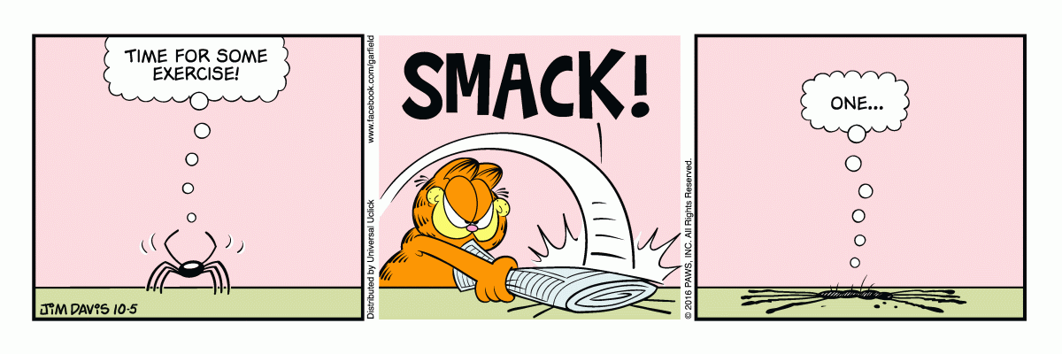 Garfield, October 5, 2016