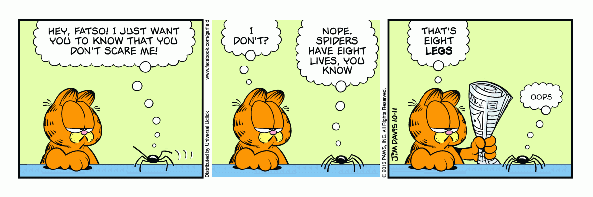 Garfield, October 11, 2016