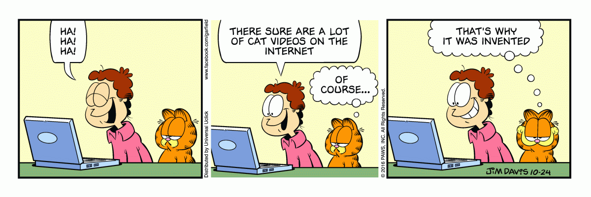 Garfield, October 24, 2016