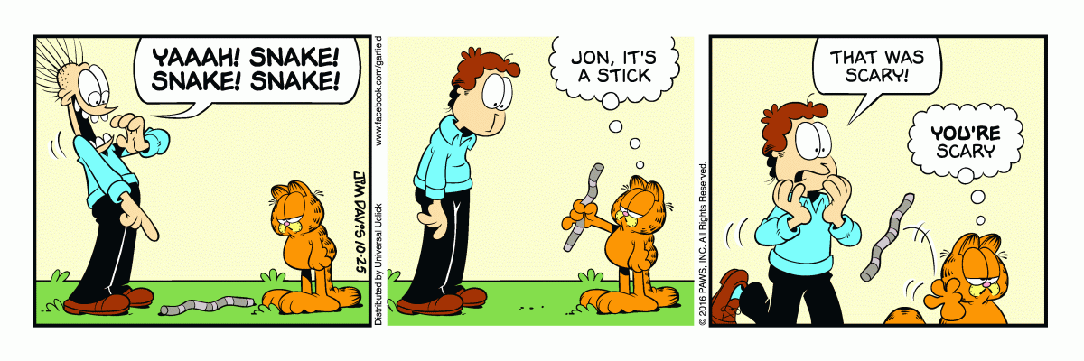 Garfield, October 25, 2016