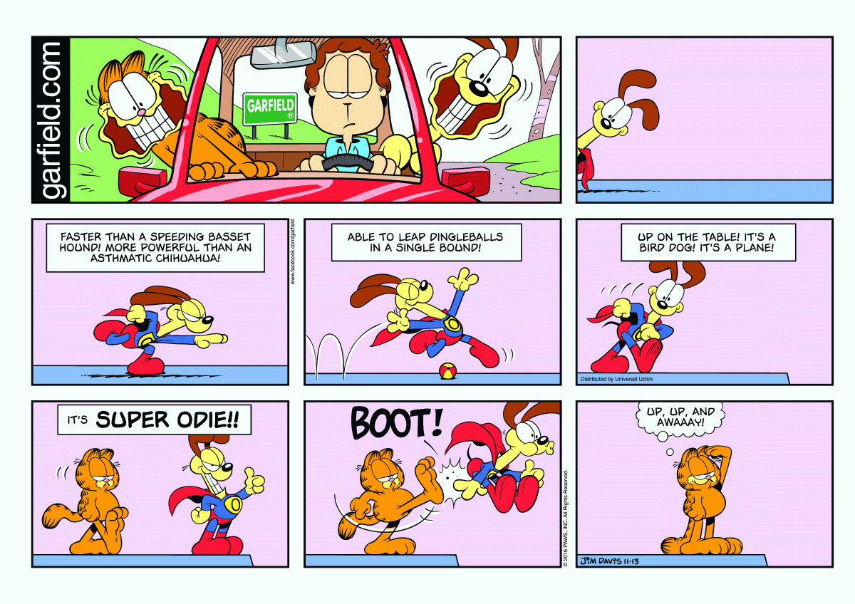 Garfield, November 13, 2016