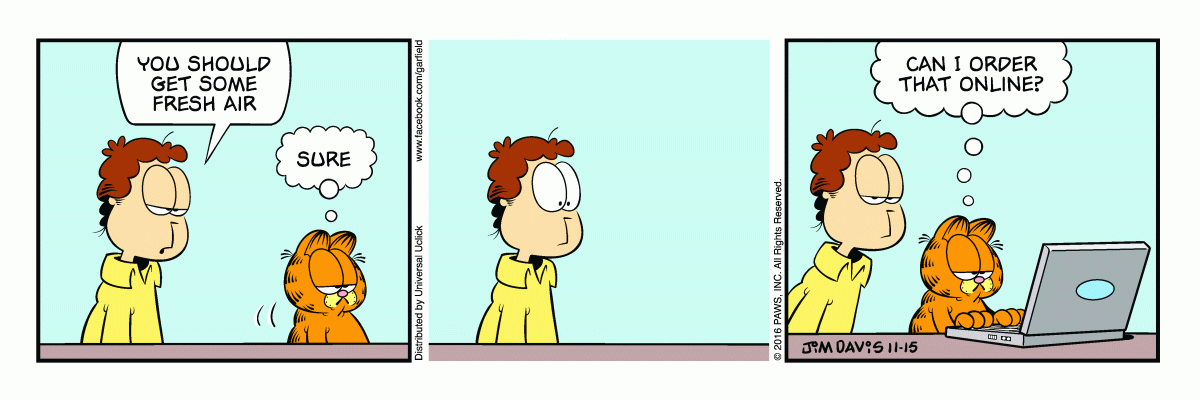 Garfield, November 15, 2016