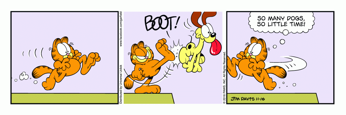 Garfield, November 16, 2016