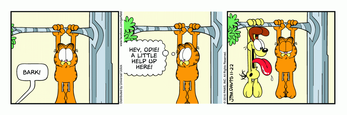 Garfield, November 22, 2016