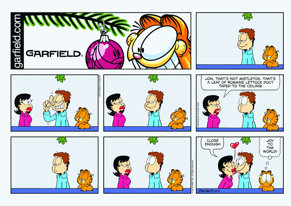 Garfield, December 11, 2016