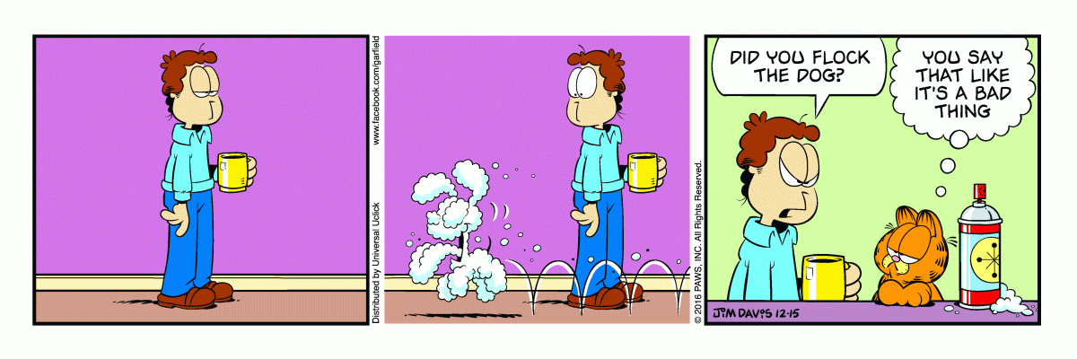 Garfield, December 15, 2016