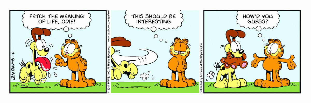 Garfield, January 11, 2017