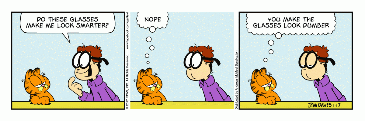 Garfield, January 17, 2017