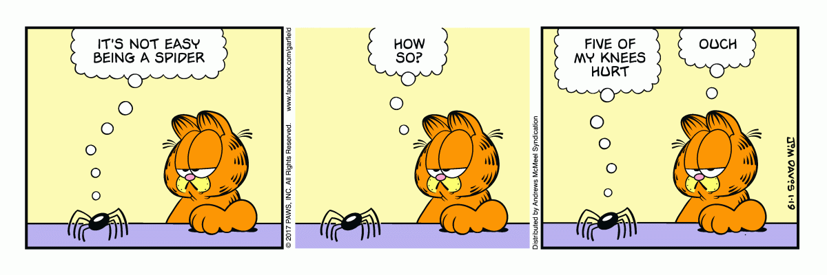 Garfield, January 19, 2017