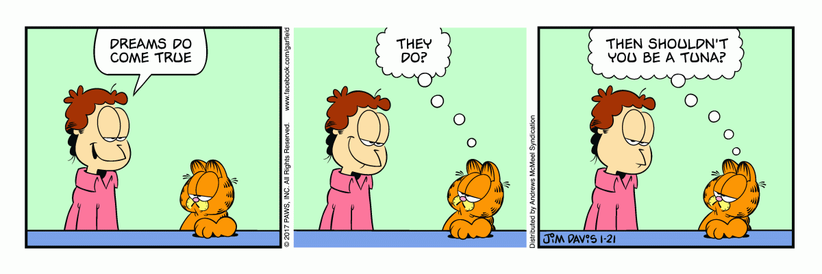 Garfield, January 21, 2017