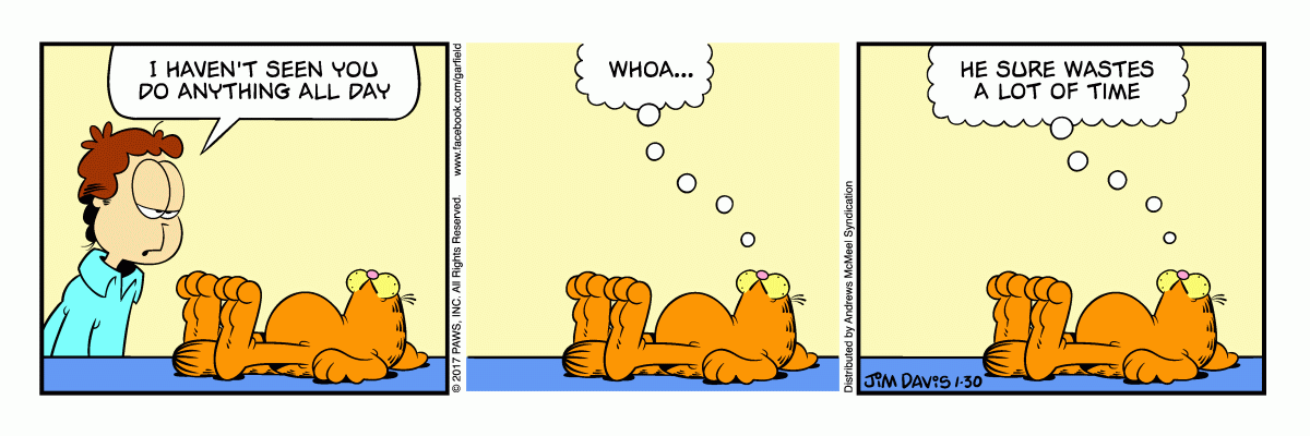 Garfield, January 30, 2017