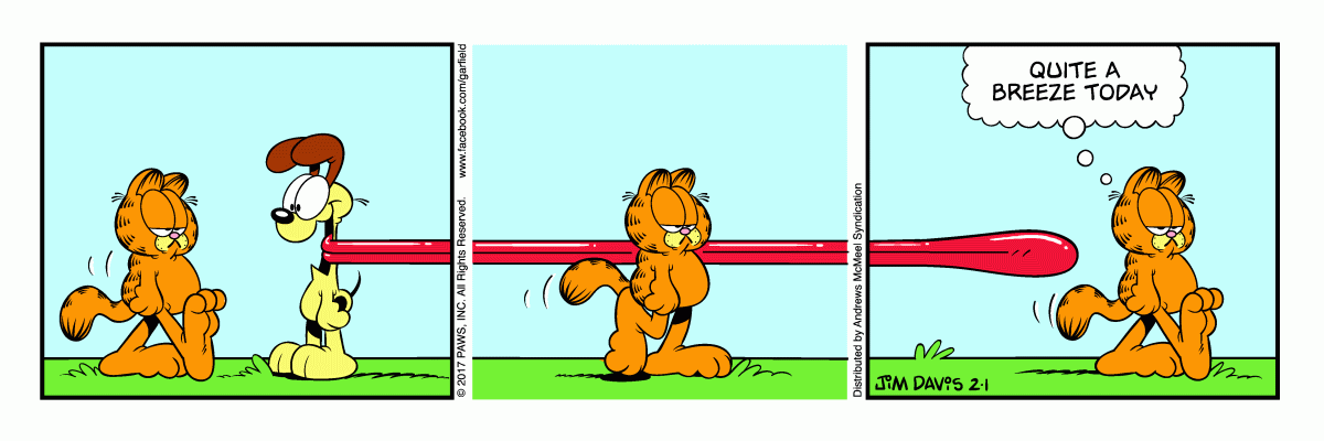 Garfield, February 1, 2017