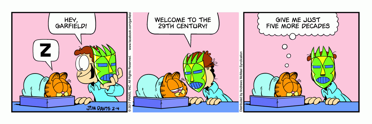 Garfield, February 4, 2017