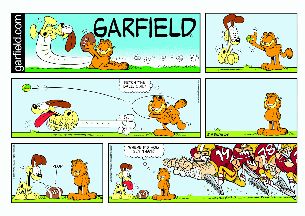 Garfield, February 5, 2017