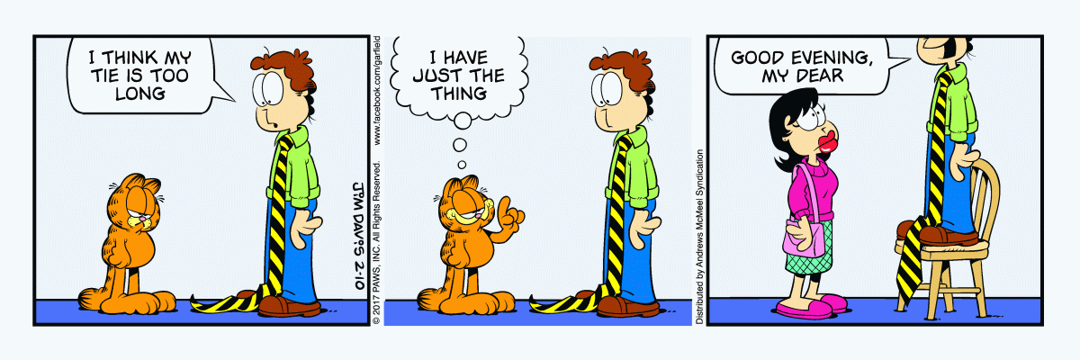 Garfield, February 10, 2017