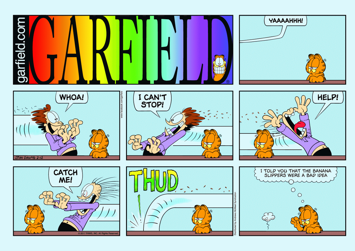 Garfield, February 12, 2017