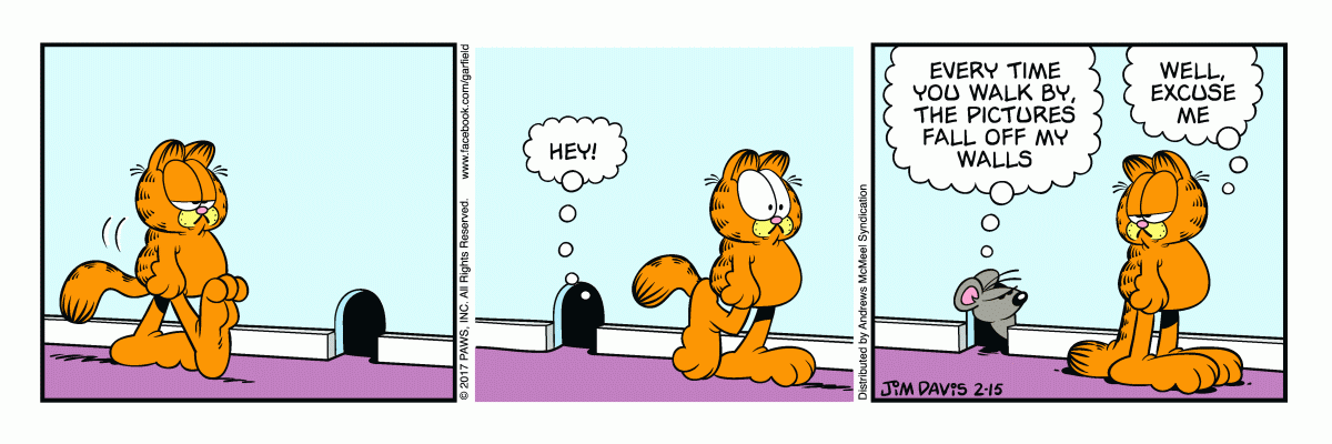Garfield, February 15, 2017