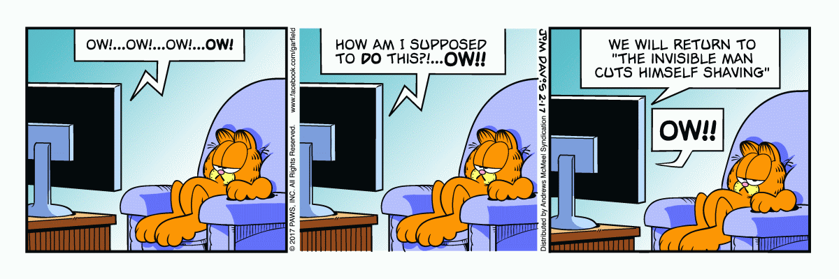 Garfield, February 17, 2017