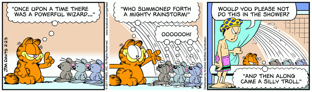 Garfield, February 23, 2017