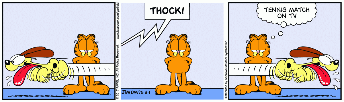 Garfield, March 1, 2017