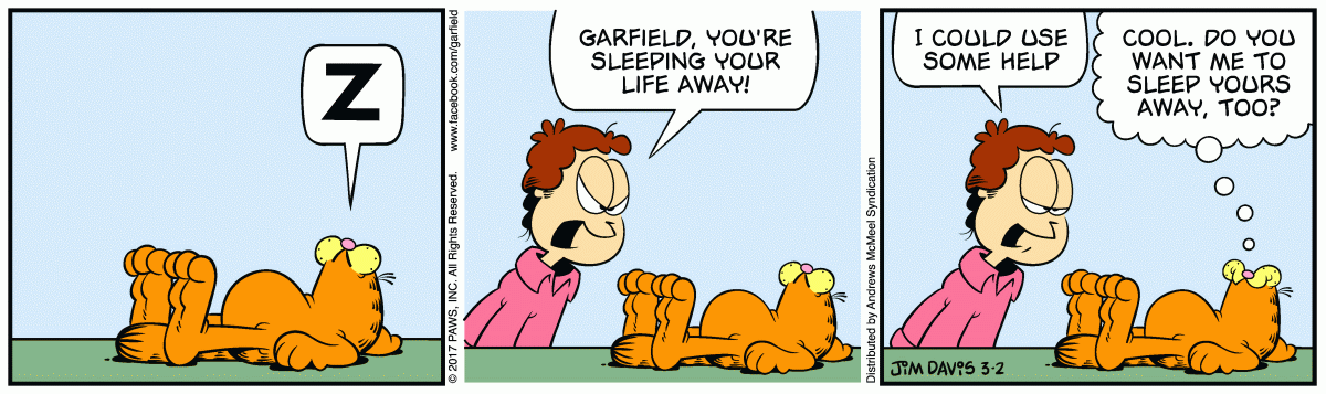 Garfield, March 2, 2017