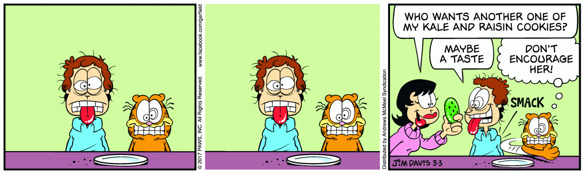 Garfield, March 3, 2017
