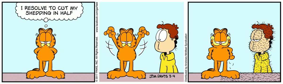 Garfield, March 4, 2017