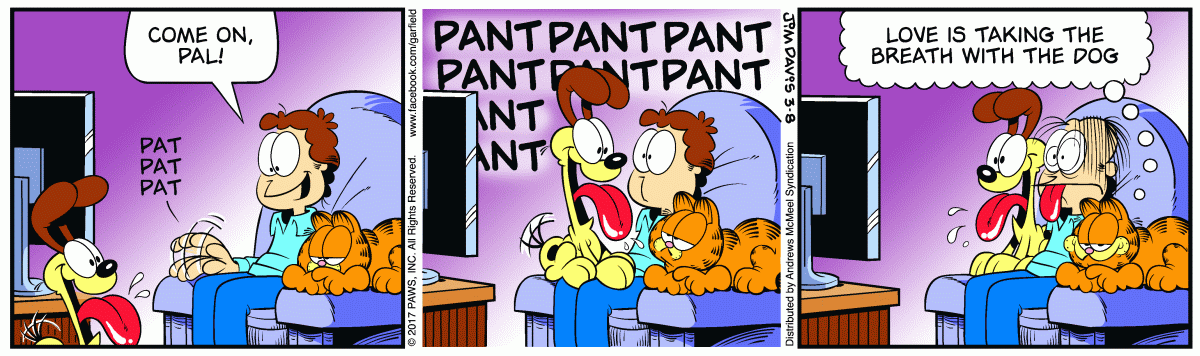 Garfield, March 8, 2017