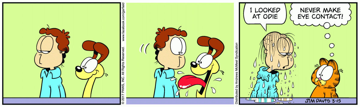 Garfield, March 15, 2017